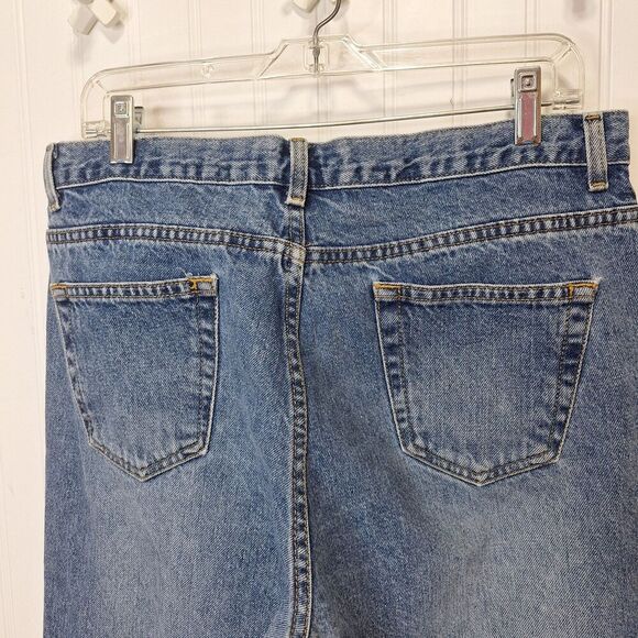 Arizona Jean Co Junior Women’s  Flare Leg Jeans‎ Size 15 Medium Wash High Rise - Picture 6 of 14